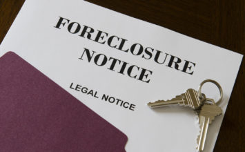 forclosure cant pay mortgage