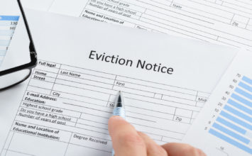 trouble tenant eviction harris county